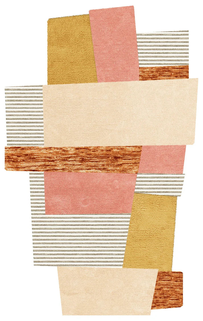 Pavo Irregular Hand Tufted Carpet & Rug