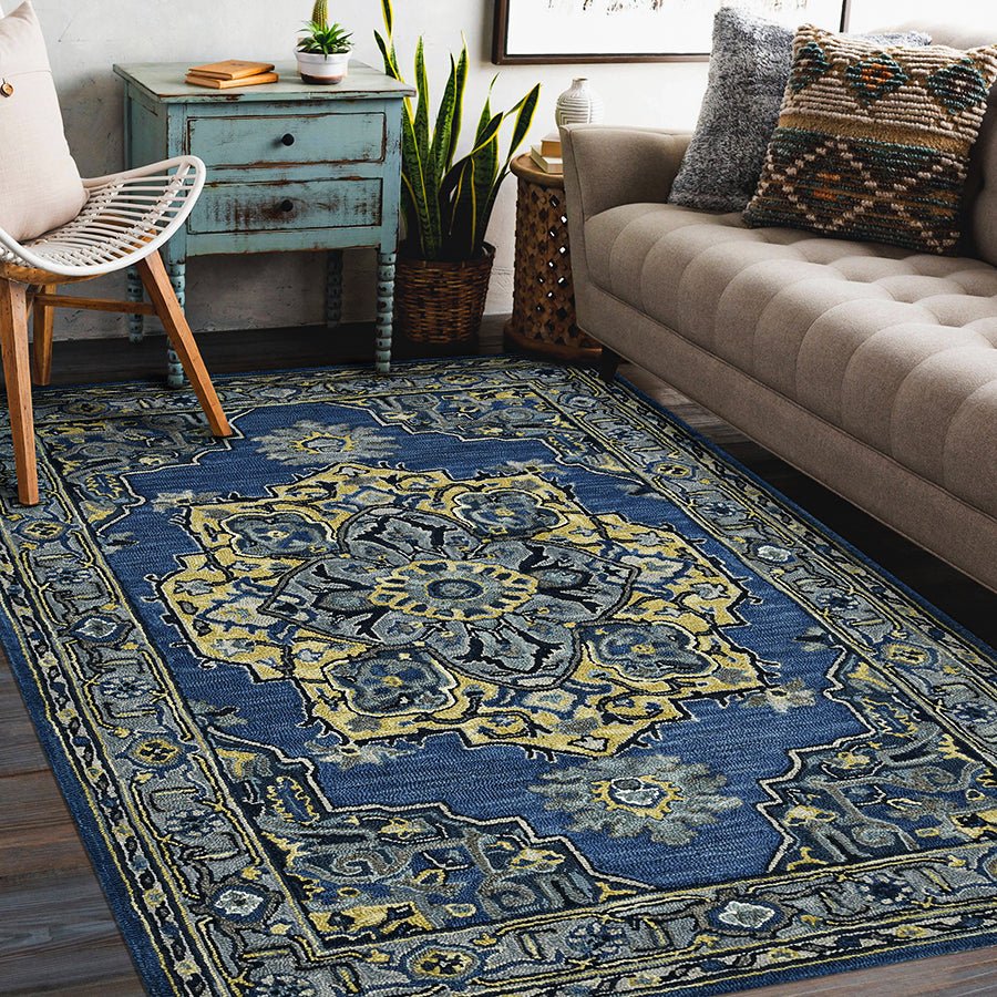 Boho Hand Tufted Carpet & Rug
