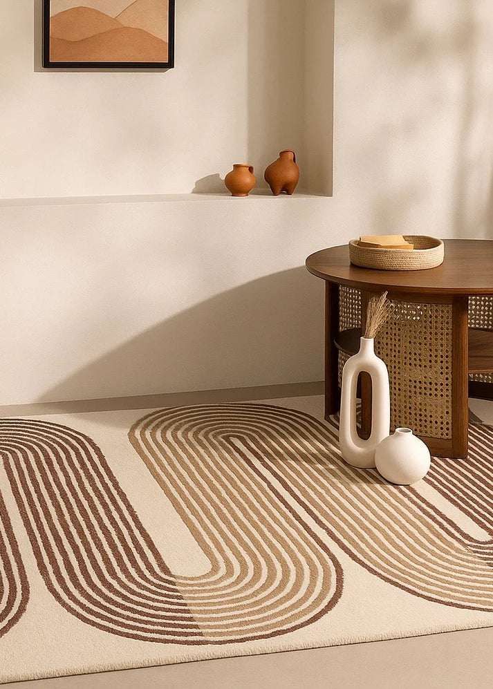 Nira Irregular Hand Tufted Carpet & Rug